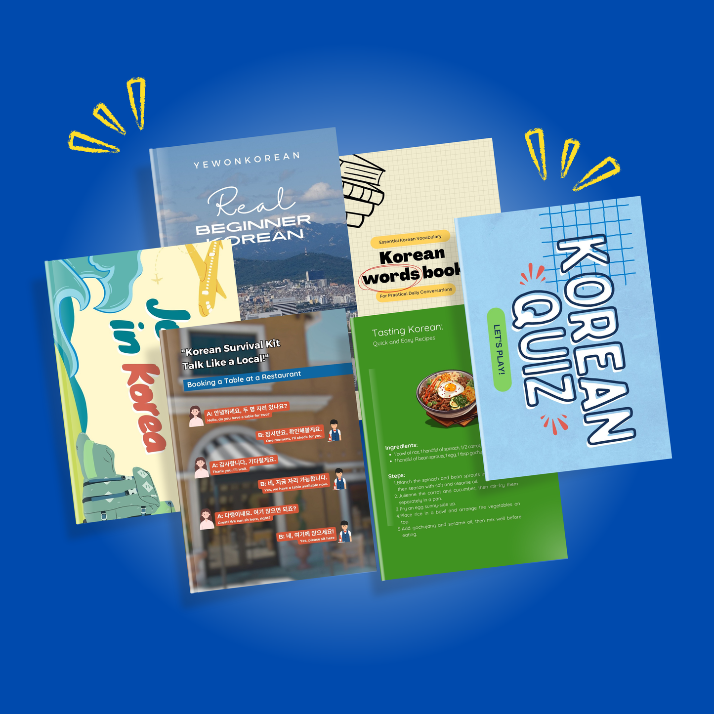 Korean Mastery Series (All 3 Books)