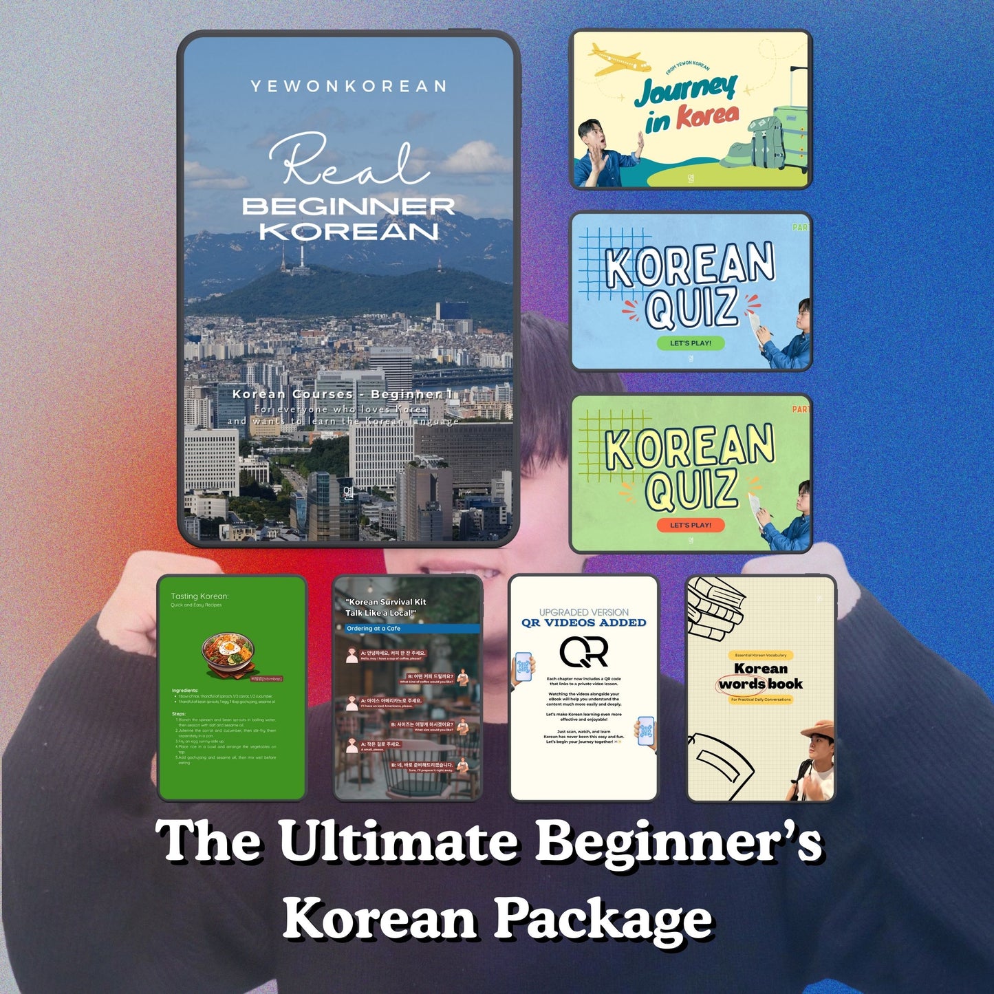 Korean Mastery Series: Master the basics in 30 days (All 3 Books)